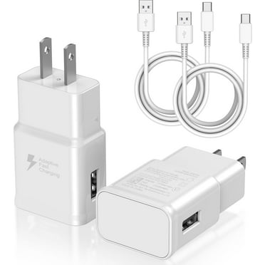 Compatible for Samsung Charger Fast Charging with USB Type C Cable 6FT Compatible for Samsung Galaxy S8/S8 Plus/S9 Plus/S10/S10e/S20/S21/S21 Ultra/S23/S22/S22 Ultra/Note 9/10/20