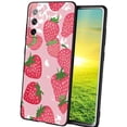 thumbnail image 1 of Compatible with Samsung Galaxy A02S(US Model) Phone Case, Strawberries-335 Case Silicone Protective for Teen Girl Boy Case for Samsung Galaxy A02S(US Model), 1 of 1