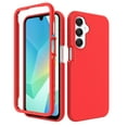 thumbnail image 1 of Compatible with Samsung Galaxy A16 5G/4G Case, Luxury Ultra Slim PC+TPU Shock-Absorbent Anti-Scratch Matte Lightweight Non-Slip Drop Protective Phone Case Cover, Support Wireless Charging, Red, 1 of 6