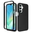 thumbnail image 1 of Compatible with Samsung Galaxy A16 5G/4G Case, Luxury Ultra Slim PC+TPU Shock-Absorbent Anti-Scratch Matte Lightweight Non-Slip Drop Protective Phone Case Cover, Support Wireless Charging, Black, 1 of 5