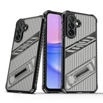 Compatible with Samsung Galaxy A16 5G Case [Built-in Invisible Kickstand][Camera Lens Protection] Military Grade Shockproof Hard Dual-Layer Rugged Anti-Drop Grip Slip Resistant Case,Grayblack