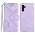 thumbnail image 1 of Compatible with Samsung Galaxy A16 5G Vintage Wallet Case, with Wrist Strap PU Leather Flip Card Slots Holder Kickstand Magnetic Closure Phone Case Cover for A16 5G for Women Men, Purple, 1 of 10