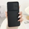 thumbnail image 1 of Compatible with Samsung Galaxy A23 4G Case, [Smooth Silicone Full Coverage Camera] [Drop Protection], Shockproof Slim Soft Microfiber Lining Camera Lens Slide Protective Phone Case, Black, 1 of 8