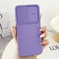 thumbnail image 1 of Compatible with Samsung Galaxy A23 4G Case, [Smooth Silicone Full Coverage Camera] [Drop Protection], Shockproof Slim Soft Microfiber Lining Camera Lens Slide Protective Phone Case, Purple, 1 of 8