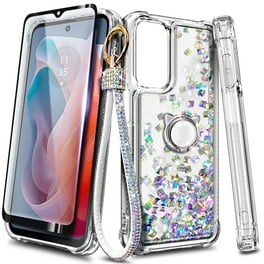 Samsung Galaxy A21 Phone Case, with [Tempered Glass Protector