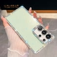 thumbnail image 1 of Compatible with Samsung Galaxy A26 5G Glitter Phone Case,Cute Luxury Bling Sparkly Crystal Diamond Rhinestones Frame&Camera Ring,Shockproof Anti-fall Rugged Women Girls Slim Phone Case,Light Green, 1 of 8