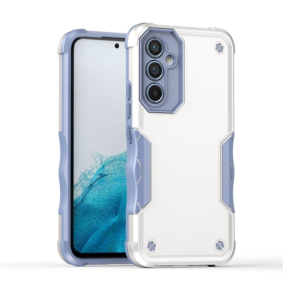 Compatible with Samsung Galaxy A34 5G Case,Galaxy A34 5G Case Slim Fit Cover Shockproof Full Body Protective Heavy Duty Anti Scratch Matte Hard Shell for Samsung A34 5G,White