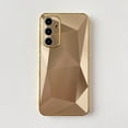 thumbnail image 1 of Compatible for Samsung Galaxy A54 5G Case, Plating 3D Diamond Pattern Phone Case, Fashionable Case for Women Girls Shockproof Anti-Scratch Camera Lens Protective Cover for Galaxy A54 5G, Gold, 1 of 1