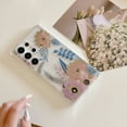 thumbnail image 1 of Compatible with Samsung Galaxy A55, Luxury TPU Clear Floral Pattern Anti-Scratch Anti-Yellow Back Case Shockproof Drop Protective Thin Fit Phone Case for Samsung Galaxy A55, Purple Leaf, 1 of 8