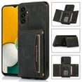 thumbnail image 1 of Compatible with Samsung Galaxy A56 5G Wallet Case, with Card Holder, PU Leather Kickstand Card Slots Case, Magnetic Clasp and Durable Shockproof Cover for Samsung Galaxy A56 5G, Black, 1 of 6