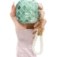 thumbnail image 1 of Compatible with Samsung Galaxy Buds 2 Pro (2022)/Galaxy Buds 2/Galaxy Buds Pro/Galaxy Buds Live Case Marble Pattern Sparkly with Pearl Keychain Cute for Women Protective Cover Case Green, 1 of 12