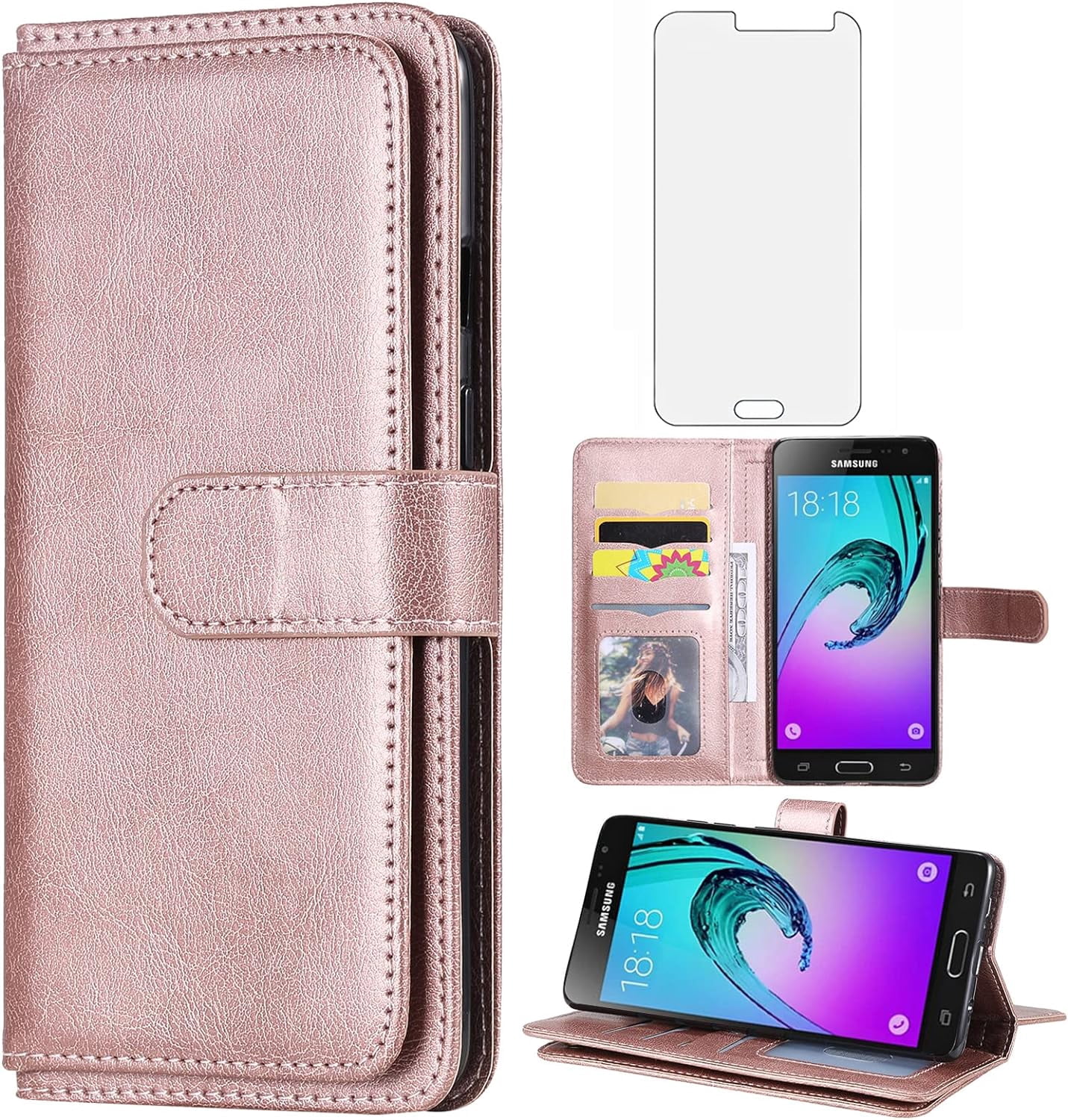 Compatible with Samsung Galaxy J3 2016/J V/J36V/Sky/Amp Prime