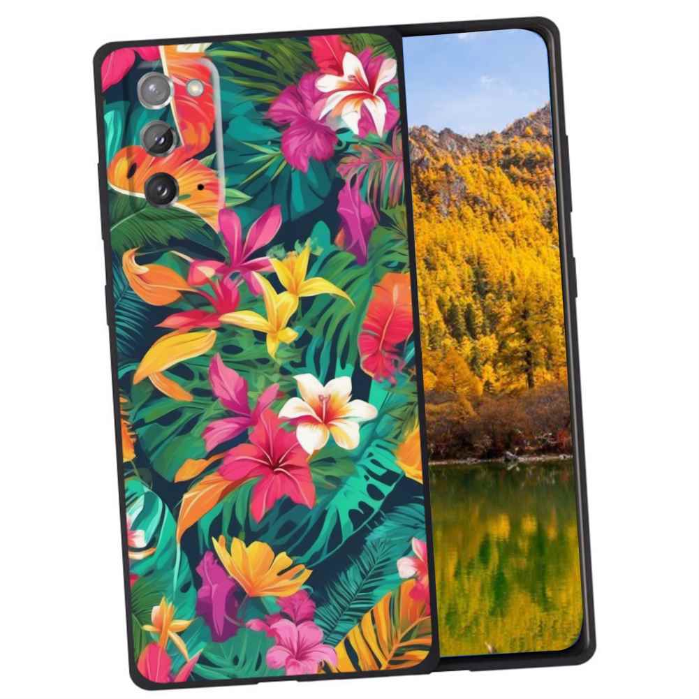 Compatible with Samsung Galaxy Note 20 5G Phone Case, Vibrant-tropical ...