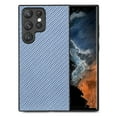 thumbnail image 1 of Compatible with Samsung Galaxy Note 20 Ultra Case,Cute Woven Pattern Case for Women Men,Bumper,Soft Shockproof Camera Protection Phone Case TPU Anti-Bump Silicone Wireless Charging Case,Blue, 1 of 7