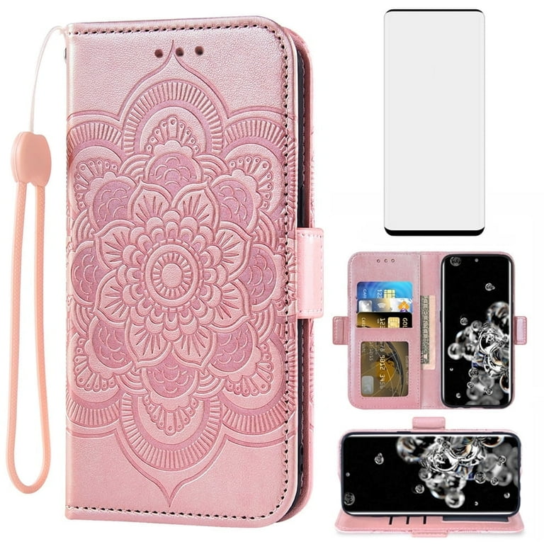 Compatible with Samsung Galaxy S20 Ultra 5G Wallet Phone Case and
