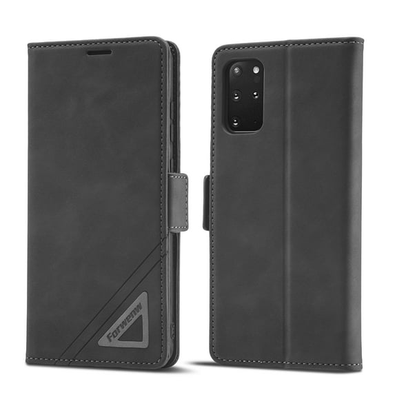 Compatible for Samsung Galaxy S20 Wallet Case, Soft TPU Protective Shockproof Card Slots Storage Flip Purse Phone Cover with Kickstand Magnetic Folio Case for Samsung Galaxy S20 6.2 Inch,Black
