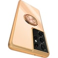thumbnail image 1 of Compatible for Samsung Galaxy S21 Ultra Case with Ring Holder Kickstand [with Magnetic] Soft TPU Shockproof Electroplated Protective Phone Case for Galaxy S21 Ultra 5G Pink, 1 of 14