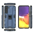 thumbnail image 1 of Compatible With Samsung Galaxy S22 Phone Case Military Grade Protection Kickstand Shockproof Anti-Scratch Anti-Fingerprint Lightweight Rugged Phone Cover for Men or Women,Navy, 1 of 1