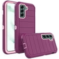 thumbnail image 1 of Compatible with Samsung Galaxy S22 Plus S22+ 5G Phone Case Hybrid Rugged Shockproof Hard Protective Drop Proof Full Body Heavy Duty Mobile Cell Cover for S22+5G S22plus 22S + S 22+ Women Men Purple, 1 of 7