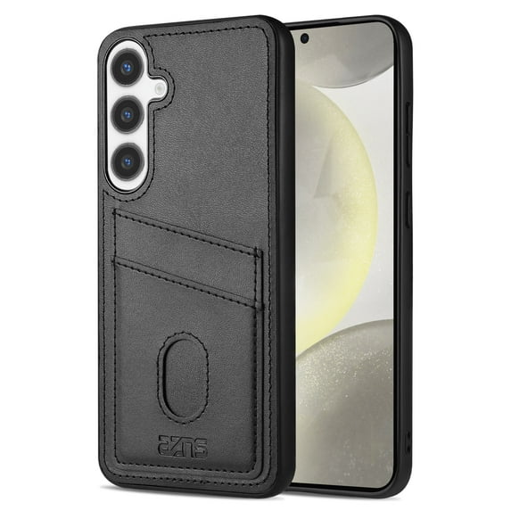 Compatible with Samsung Galaxy S22 Plus Wallet Case with Credit Card Slot, PU Leather Slim Wallet Phone Case for Women Men Military Grade Drop Protection for Samsung Galaxy S22 Plus, Black