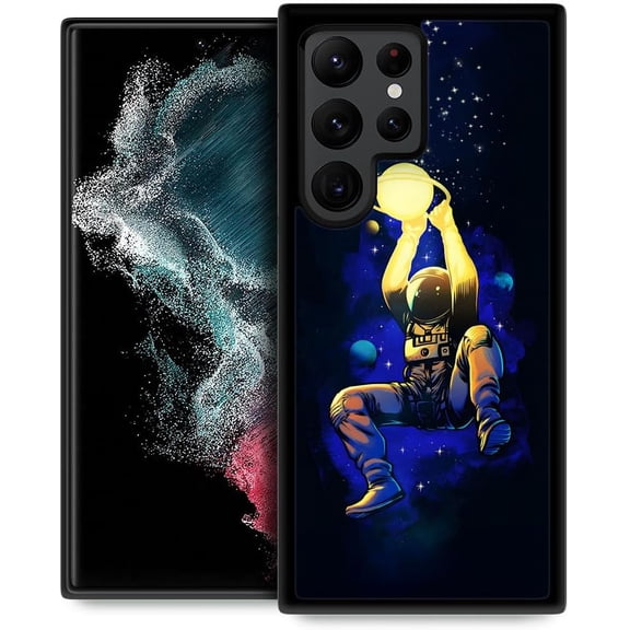 Compatible with Samsung Galaxy S22 Ultra Case, Universe Slam Dunk Anti-Skid and Shockproof Protective Case for Men, Soft Silicone Rubber+Hard Back Cover Compatible with Samsung Galaxy S22 Ultra