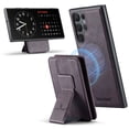 thumbnail image 1 of Compatible for Samsung Galaxy S22 Ultra Wallet Case,[Support MagSafe Wireless Charging] Back Flip Magnetic Leather Cover with Detachable RFID Blocking Card Holder For Samsung Galaxy S22 Ultra,Purple, 1 of 12