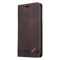 Compatible for Samsung Galaxy S22 Wallet Case, PU Leather Slim Protective Flip Folio Purse Case with Cash Card Holders Magnetic Closure Kickstand Cover for Samsung Galaxy S22 6.1 Inch,Brown