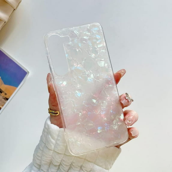 Compatible with Samsung Galaxy S23 Case Luxury Colorful Shiny Bling Soft TPU Bumper Shock Absorption Anti-Drop Hard PC Anti-Scratch Full Body Heavy Duty Protective Slim Glitter Cover