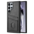 thumbnail image 1 of Compatible with Samsung Galaxy S23 Ultra Wallet Case with Credit Card Slot, PU Leather Slim Wallet Phone Case for Women Men Military Grade Drop Protection for Samsung Galaxy S23 Ultra, Black, 1 of 8