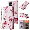 thumbnail image 1 of Compatible with Samsung Galaxy S23 Ultra Wallet Case, Marble Pattern PU Leather Flip Cover with Card Holder Kickstand, Shockproof Protective Phone Case for Samsung Galaxy S23 Ultra, Rosegold, 1 of 8