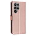 thumbnail image 1 of Compatible With Samsung Galaxy S23 Ultra Wallet Case,PU Leather Flip Folding Kickstand,With [RFID Blocking] Card Holder,Magnetic Closure,Shockproof Anti-fall Rugged Phone Case,Gold, 1 of 9