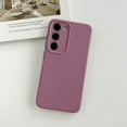 thumbnail image 1 of Compatible for Samsung Galaxy S24 Case, Slim Liquid Silicone Full Covered Soft TPU Gel Rubber Shockproof Protective Cover with Anti-Scratch Microfiber Lining for Samsung Galaxy S24 Case, Darkpurple, 1 of 10