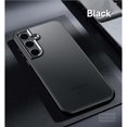 thumbnail image 1 of Compatible With Samsung Galaxy S24 Phone Case,Frosted Translucent,Metal Button Design,Shockproof Rugged Anti-fall Ultra Slim Thin Fit Phone Case Cover For Samsung Galaxy S24,Black, 1 of 7