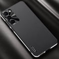 thumbnail image 1 of Compatible with Samsung Galaxy S24 Plus Case, with Camera Lens Protector, Luxury Vegan PU Leather Back Slim Thin Matte Business Phone Case Cover for Men and Women for Samsung Galaxy S24 Plus, Black, 1 of 5