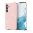 thumbnail image 1 of Compatible with Samsung Galaxy S24 Plus Case, Clear Glitter Sparkle Soft TPU Shockproof Protective Cute Slim Thin Bling Sparkly Phone Cases Cover for Women Girls,Pink, 1 of 7