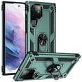 thumbnail image 1 of Compatible with Samsung Galaxy S24 Ultra Case Built-in 360 Ring Holder Kickstand, Extreme Protection Military Armor Magnetic Car Dual Layer Protective Heavy Duty Phone Cover,Darkgreen, 1 of 7