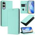 thumbnail image 1 of Compatible with Samsung Galaxy S25 Edge Wallet Case with RFID Blocking Credit Card Holder, PU Leather Folio Flip Kickstand Protective Shockproof Cover Women Men for Samsung Galaxy S25 Edge - Mint, 1 of 11