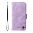 thumbnail image 1 of Compatible With Samsung Galaxy S25 Flip Phone Case,[With Wrist Strap& Shoulder Strap],Flip Folding Kickstand,With Card Slots,PU Leather Shockproof Skin Feel Wallet Phone Case,Purple, 1 of 9