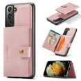 thumbnail image 1 of Compatible for Samsung Galaxy S25 Magsafe 2 in 1 Detachable Wallet Case with Card Holder Women Men,Magnetic PU Leather RFID Blocking Flip Kickstand Credit Slots For Samsung Galaxy S25,Pink, 1 of 7