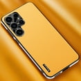 thumbnail image 1 of Compatible with Samsung Galaxy S25 Plus Plain Back Case Cover, with Camera Lens Protector Shockproof Lightweight Drop Protective for Men Women Support Wireless Charging for Galaxy S25 Plus - Yellow, 1 of 5