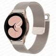 thumbnail image 1 of Compatible with Samsung Galaxy Watch 4 40mm 44mm/Watch 4 Classic 46mm 42mm/Active 2/Watch 42mm/Watch 3 41mm/Active 40mm Bands, 20mm Stainless Steel Mesh Loop Womens Man Strap, 1 of 8