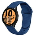 thumbnail image 1 of Compatible for Samsung Galaxy Watch 4/Active 2 40mm 44mm/Active, Watch 4 Classic 46mm 42mm,Watch 3 41mm,Galaxy Watch 42mm,20mm Soft Silicone Wristband Replacement Women Men, 1 of 10