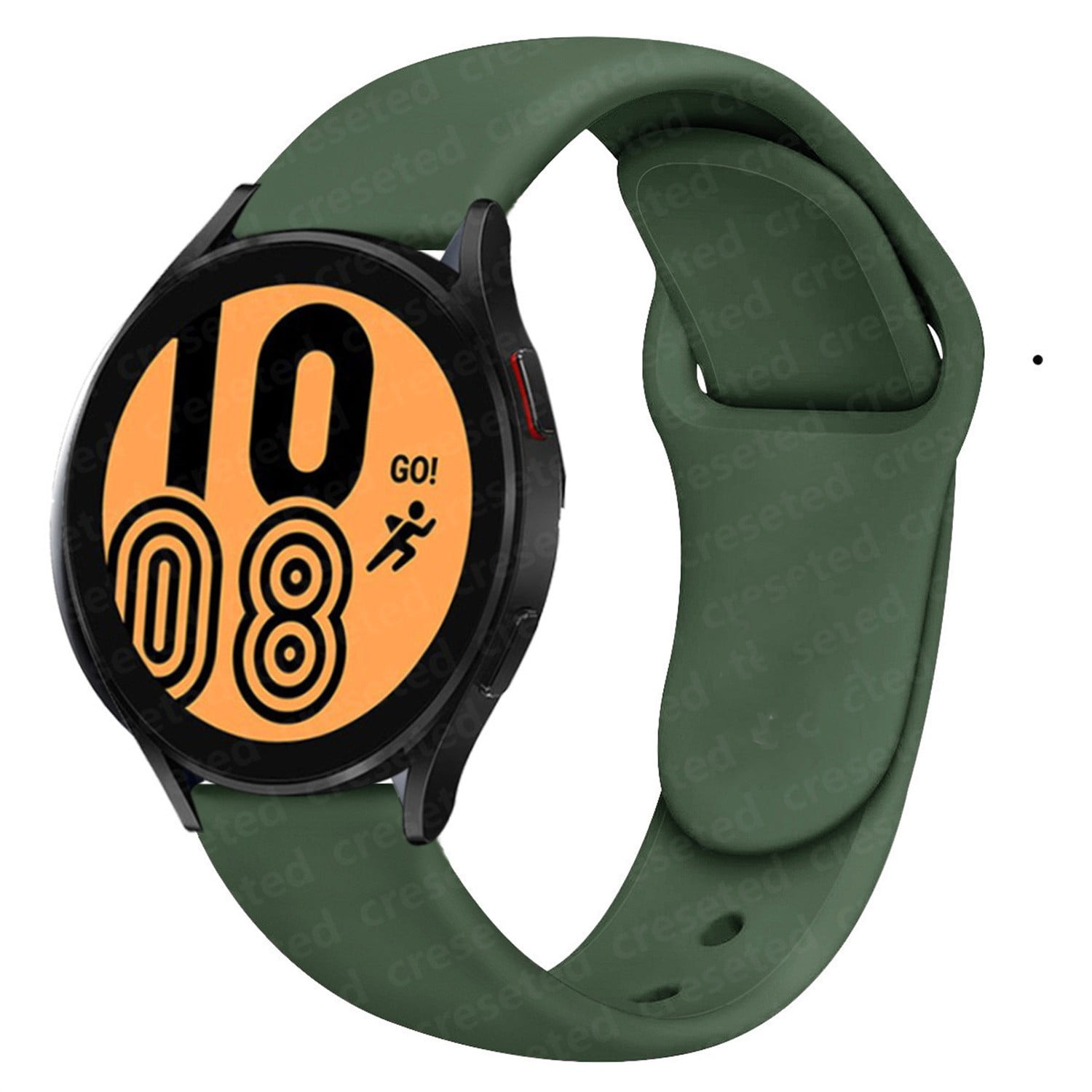 LGSY Compatible for Samsung Galaxy Watch 4 Band 20mm Silicon Replacment Sport Strap Women Men Walmart