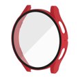 thumbnail image 1 of Compatible with Samsung Galaxy Watch 5 Case 44mm Accessories, Hard PC Bumper & HD Screen Protector Film Flexible Lightweight Case Cover for Samsung Galaxy Watch 5 44mm Case for Women Men,Red, 1 of 7