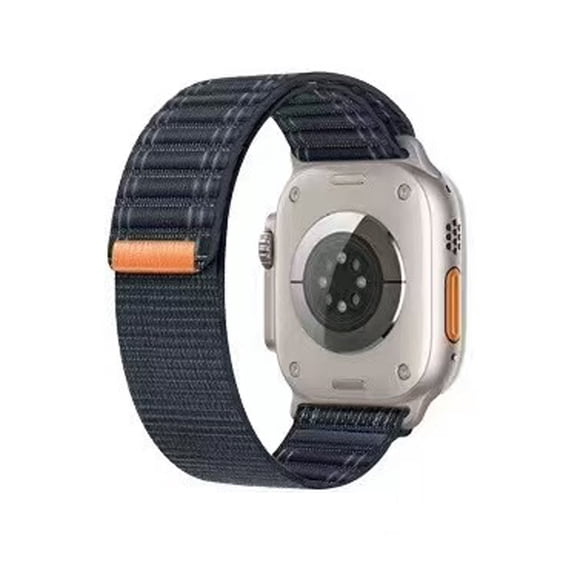 Compatible with Samsung Galaxy Watch Ultra 47MM 2024 Bands,Breathable Elastic Nylon Loop stretchy Strap Adjustable Replacement Wristbands for Galaxy Watch Ultra,Darkblue