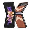 thumbnail image 1 of Compatible with Samsung Galaxy Z Flip 4 5G Case, for Girls Men Drop Protection Pattern with Soft TPU Bumper Anti-slip Wireless Charging Phone Case Cover for Samsung Galaxy Z Flip 4 5G,Brown, 1 of 12