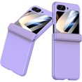 thumbnail image 1 of Compatible Samsung Galaxy Z Flip 5 Case with Hinge Protection & Screen Protector,Full Body Shockproof Cover with Tempered Glass Screen Protector Phone Case for Samsung Z Flip 5 Phone Case Purple, 1 of 14
