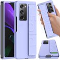 thumbnail image 1 of Compatible Samsung Galaxy Z Fold 2 Case Strap Purple,Full Protective Hard PC Bumper Lightweight Case Cover for Samsung Z Fold 2 Phone Case with Strap,Samsung Galaxy Z Fold 2 Thin Case for Women, 1 of 14