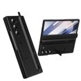 thumbnail image 1 of Compatible With Samsung Galaxy Z Fold 3 Phone Case,With S Pen Holder & S Pen, Screen Protector,Hinge Protective,Contractile Kickstand,Shockproof Rugged Anti-fall Phone Case Cover,Black, 1 of 7