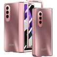 thumbnail image 1 of Compatible Samsung Galaxy Z Fold 4 5g Case with Screen Protector & Hinge Protection,Frosted Electroplating Protective Cover Case Non-Fingerprint Cases for Samsung Z Fold 4 Phone Case Rose Gold, 1 of 7